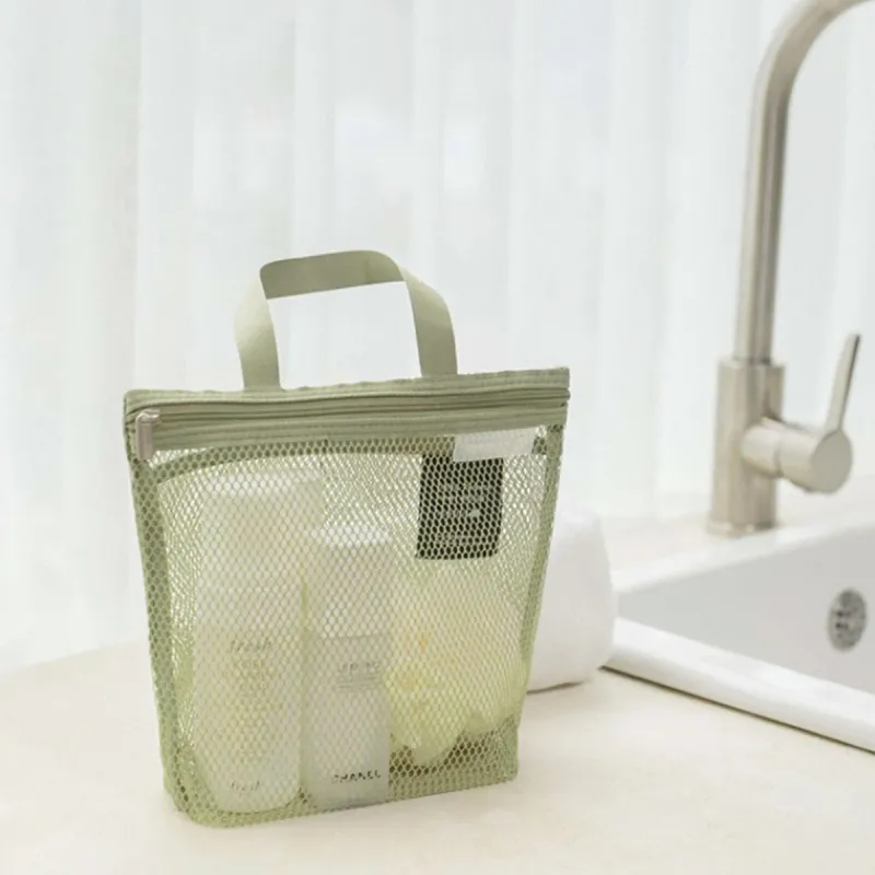 Mesh Waterproof Travel Toiletry Bag 6