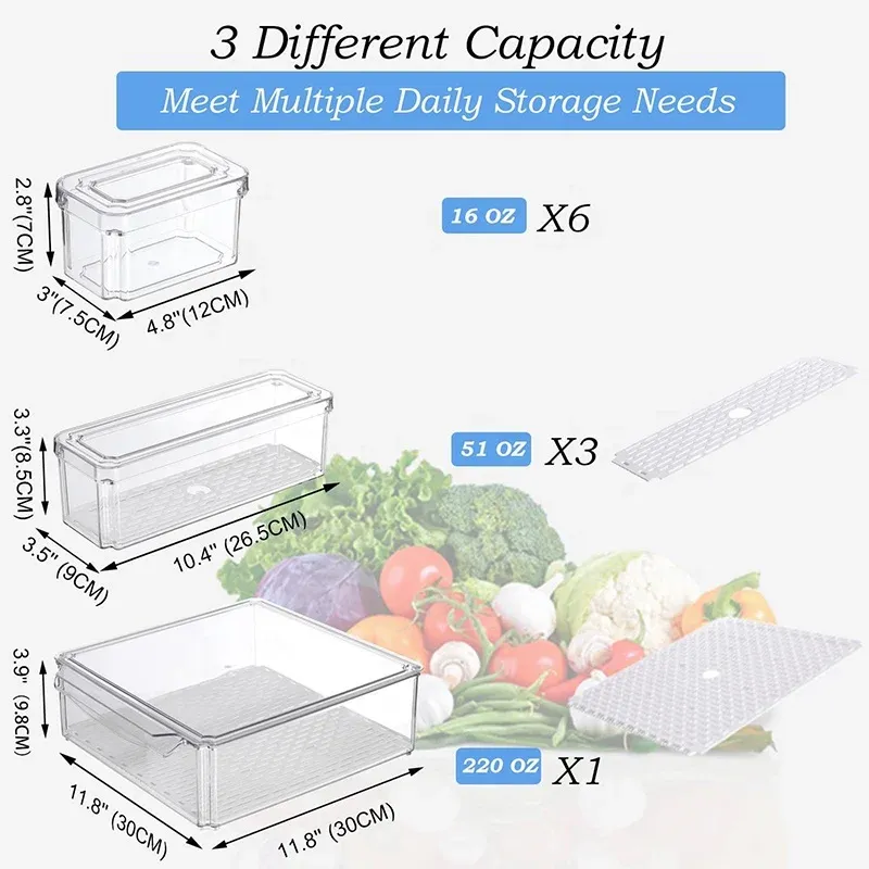 Clear Plastic Food Storage Containers 5