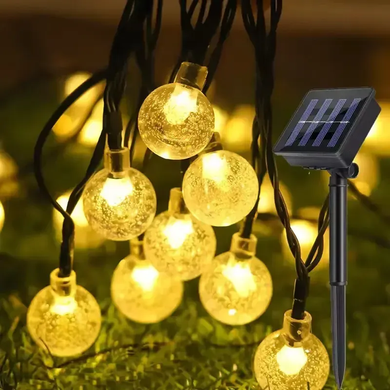 Solar Crystal Ball Fairy Lights 2