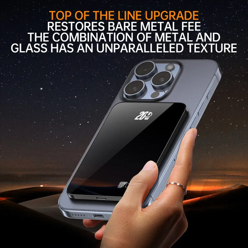 10000mAh Magnetic Power Bank 20W 6