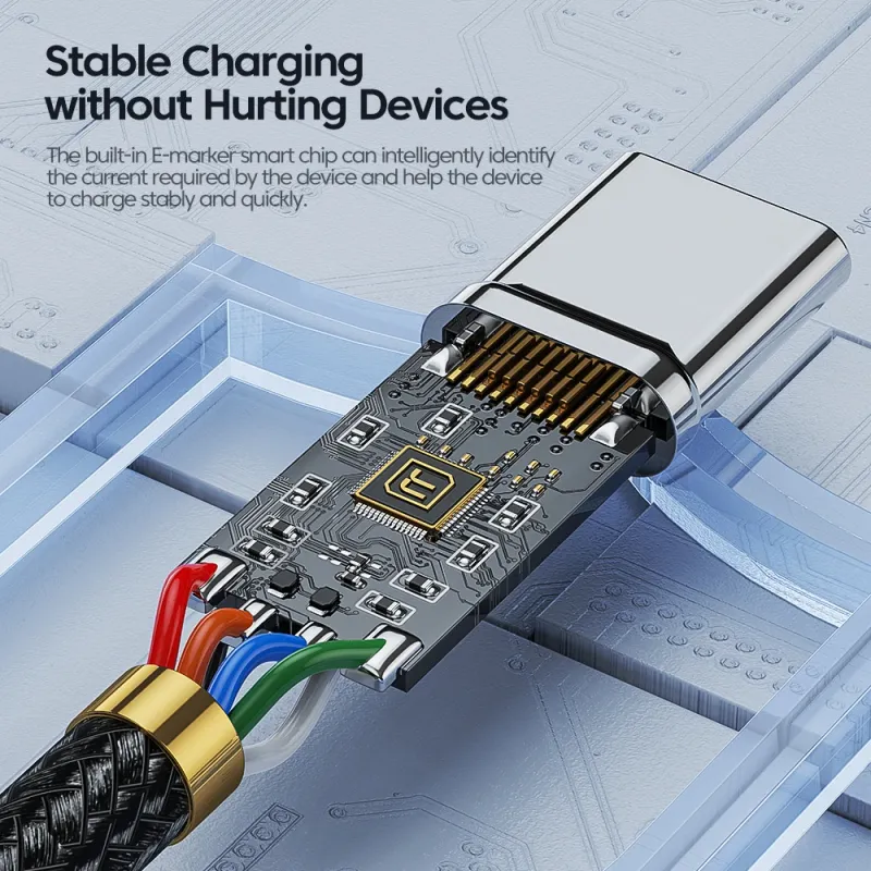 Toocki 100W USB-C Fast Charging Cable 5