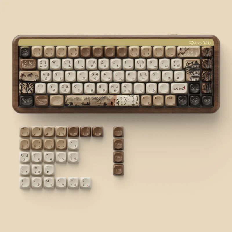 Akko MU01 Wooden Mechanical Keyboard 4