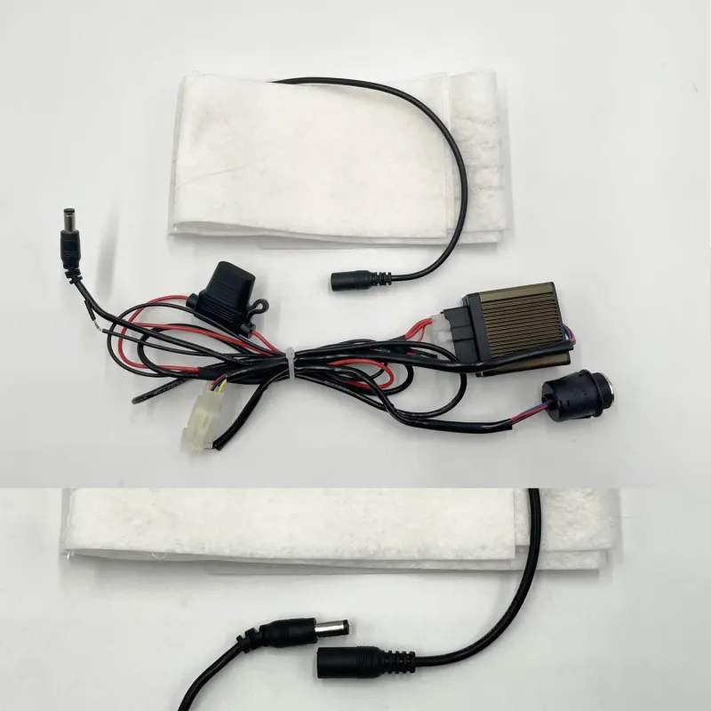 12V Carbon Fiber Steering Wheel Heater Kit 4