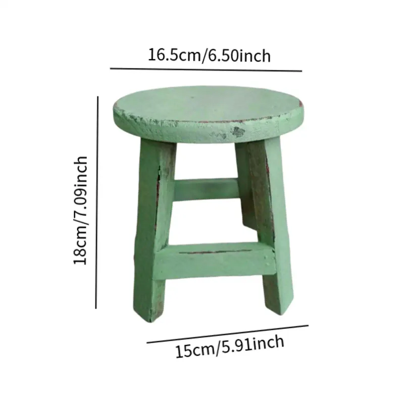 Rustic Wood Plant Stand 1
