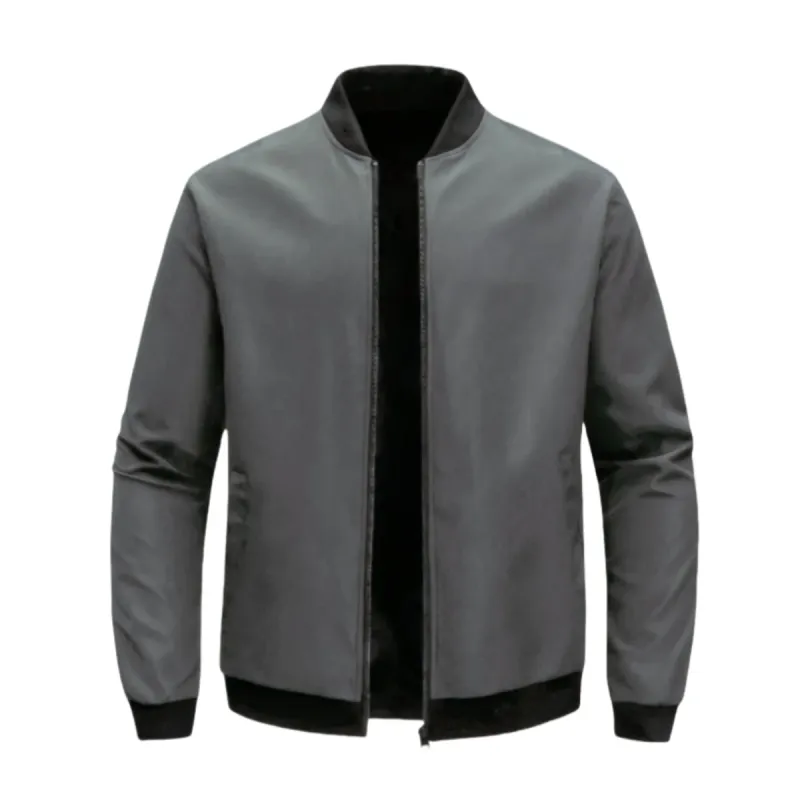 Men's Slim Fit Bomber Jacket 3