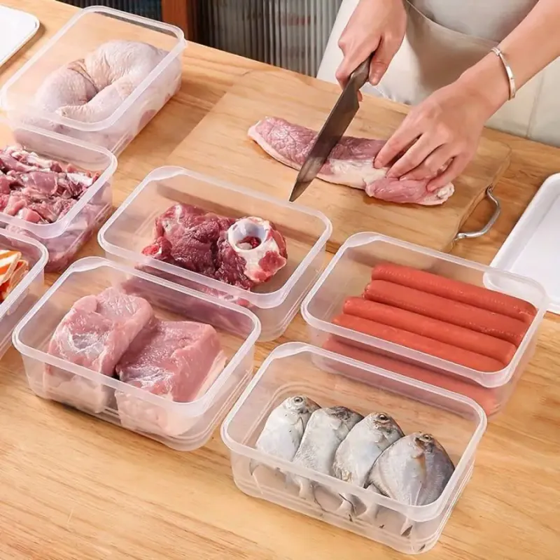 Контейнеры для хранения продуктов, которые можно штабелировать, 1200 мл 6