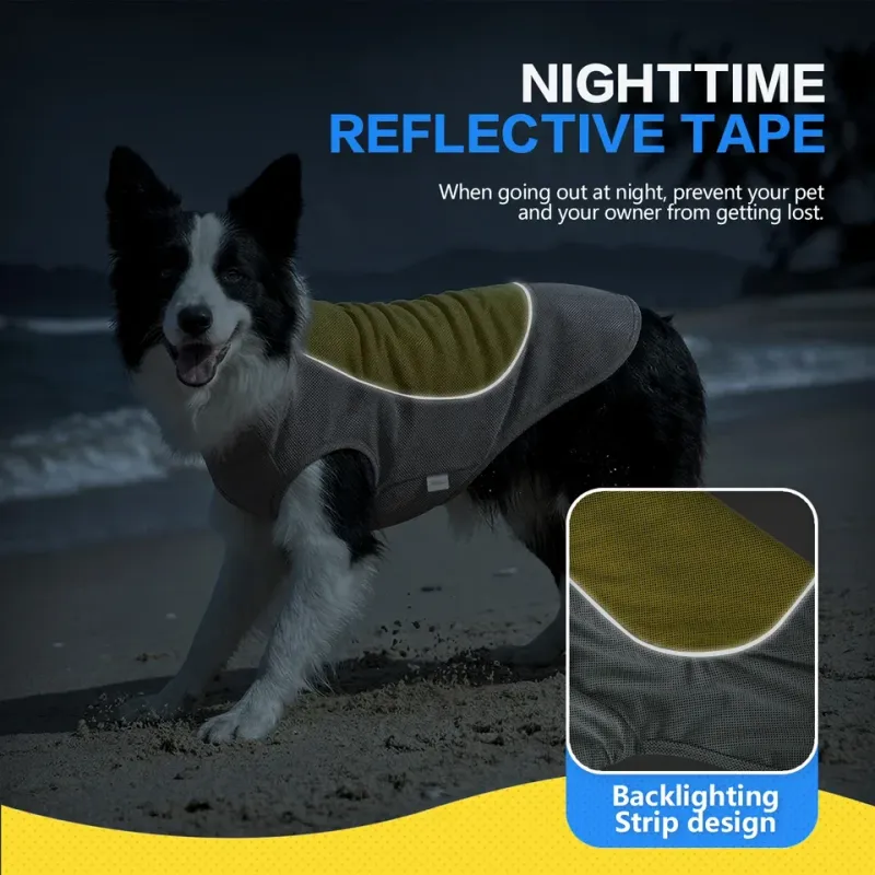 Cooling Dog Shirt with Sun Protection 5