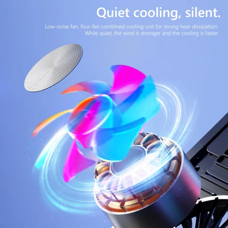 RGB Gaming Laptop Cooling Pad 5