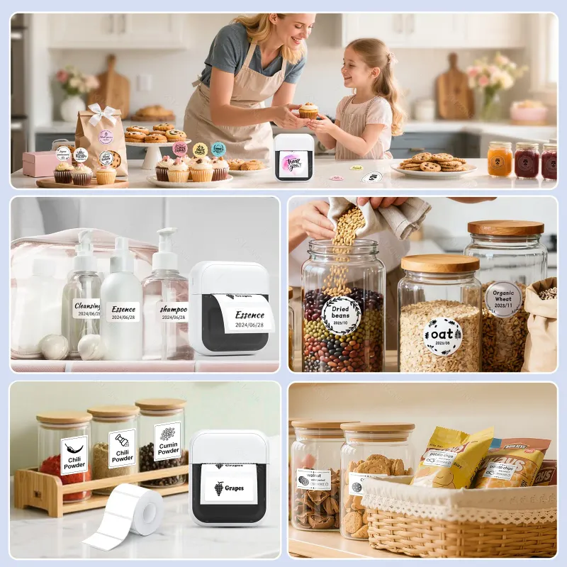 Portable Bluetooth Label Printer 6