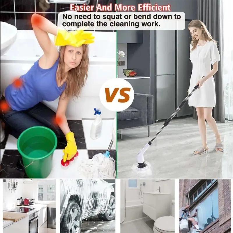 Cordless Spin Scrubber Cleaning Brush 5