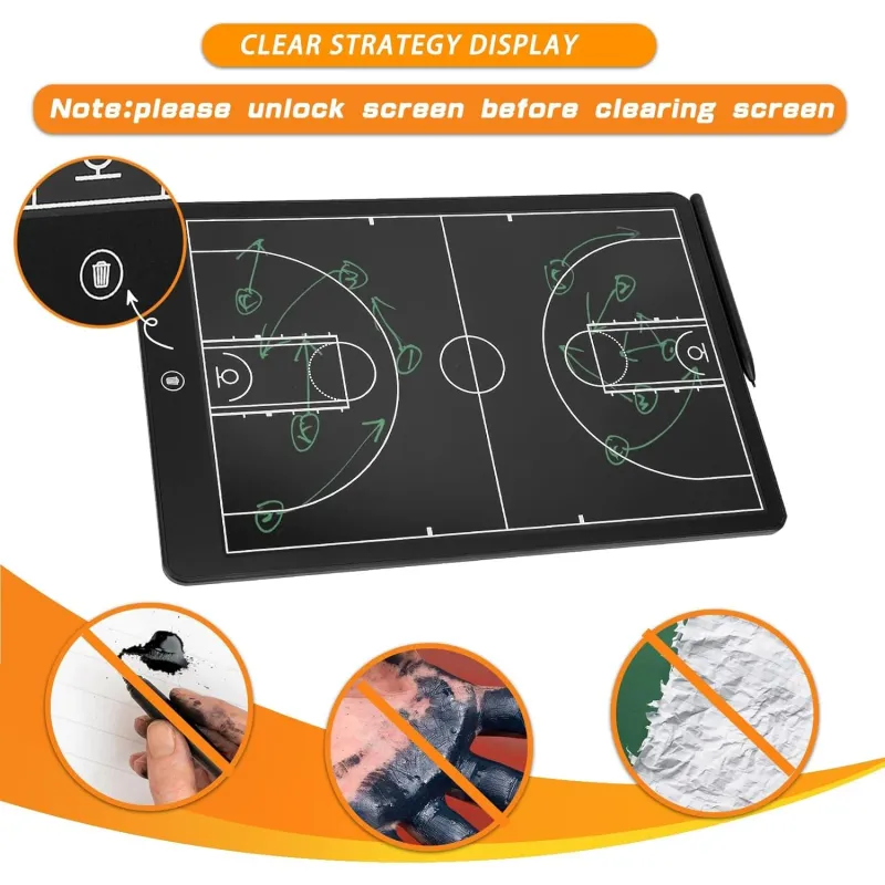 LCD Sports Tactical Coaching Board 3