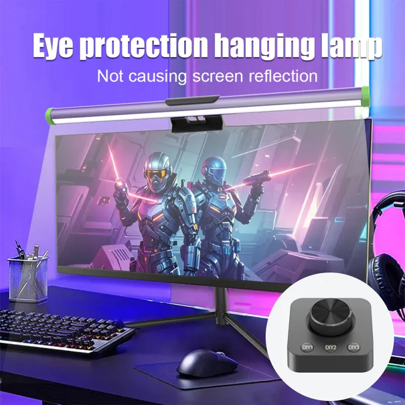 55cm LED Monitor Light Bar with Remote 3