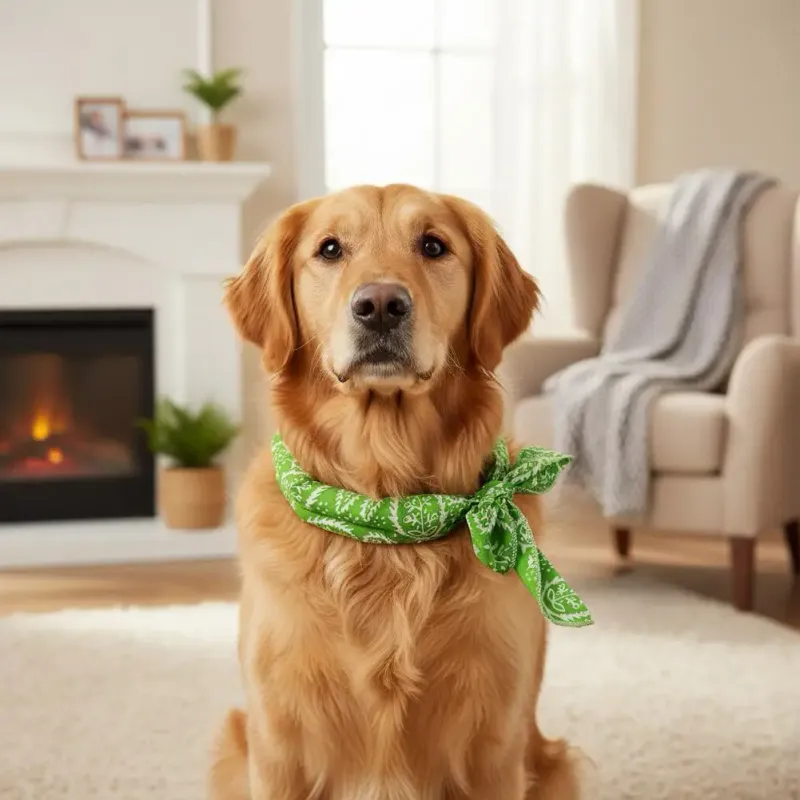 Pet Cooling Bandana Ice Scarf 4