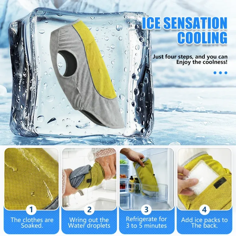 Cooling Dog Shirt with Sun Protection 3