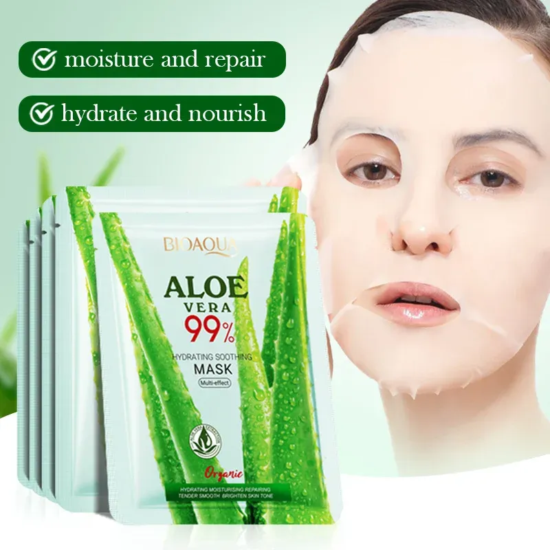 BIOAOUA Aloe Hydrating Facial Mask 1