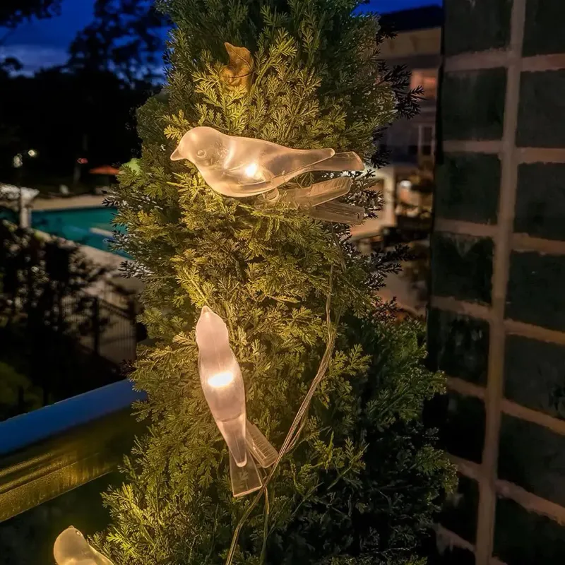 Solar Bird String Lights 6