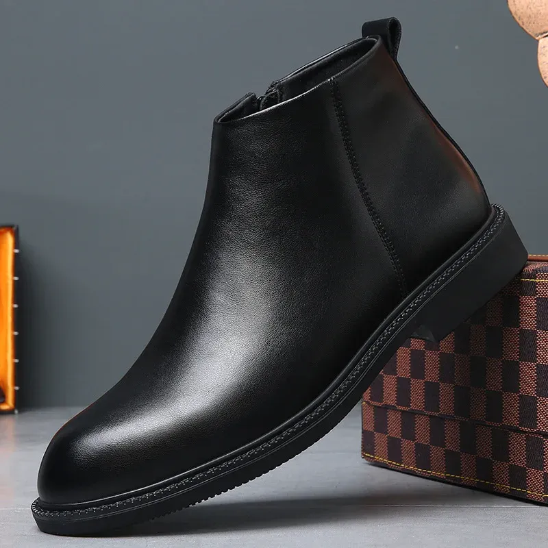 Men's Leather Chelsea Boots 1