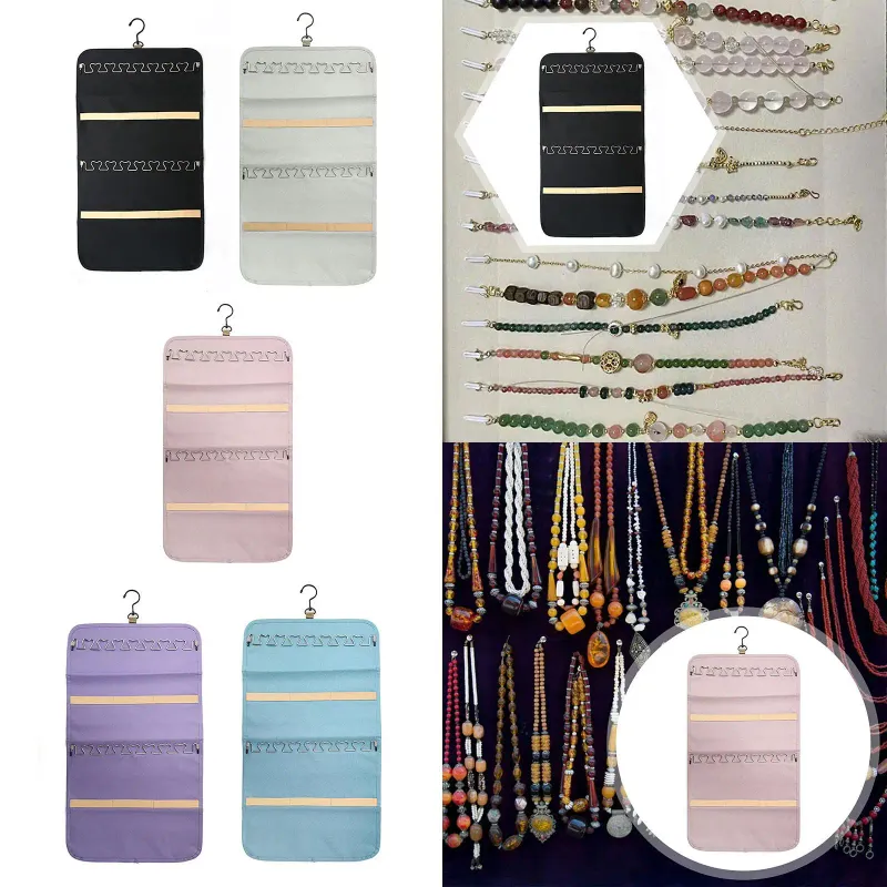 Foldable Jewelry Organizer Roll 3