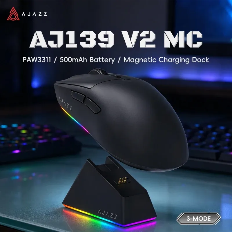 AJAZZ AJ139 V2 MC Pro Wireless Gaming Mouse 3