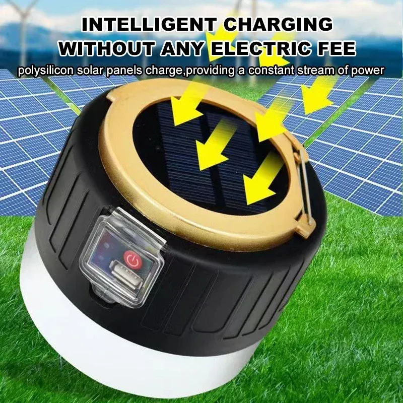 Solar LED Camping Lantern 4