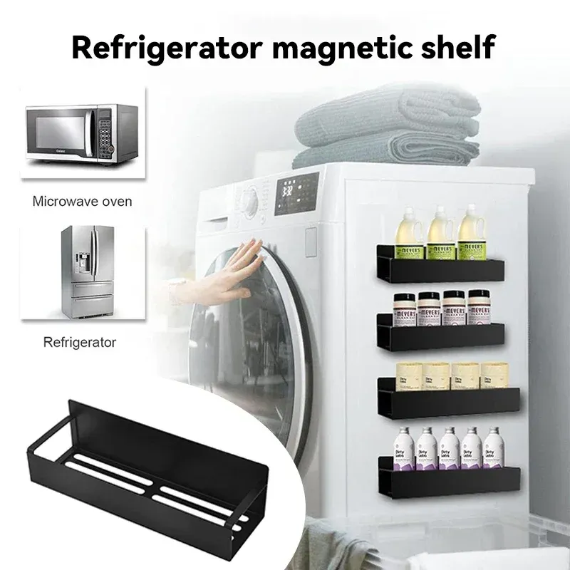 Magnetic Fridge Spice Storage Rack 4
