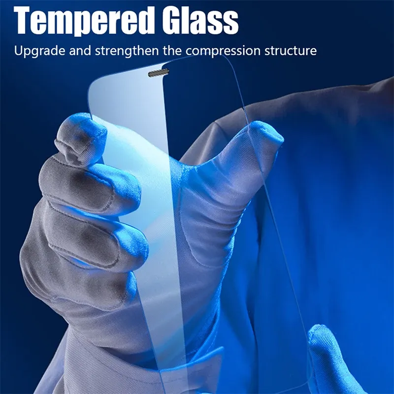 4-Pack Tempered Glass for iPhone 11-15 Pro Max 5