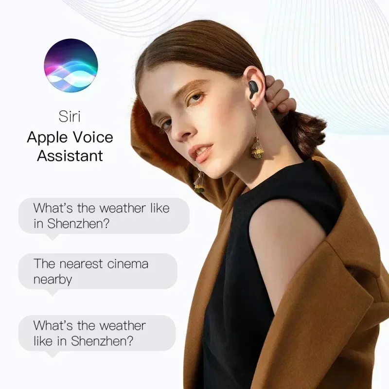 TWS Noise Cancelling Bluetooth Earphones 5