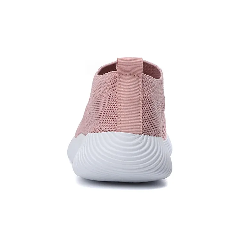 Pink Soft Slip-On Women's Sneakers 6