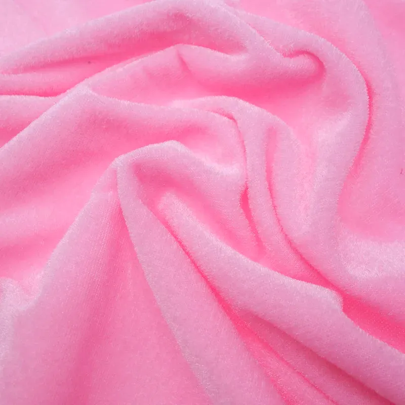 160cm Polyester Knitting Velvet Fabric 6