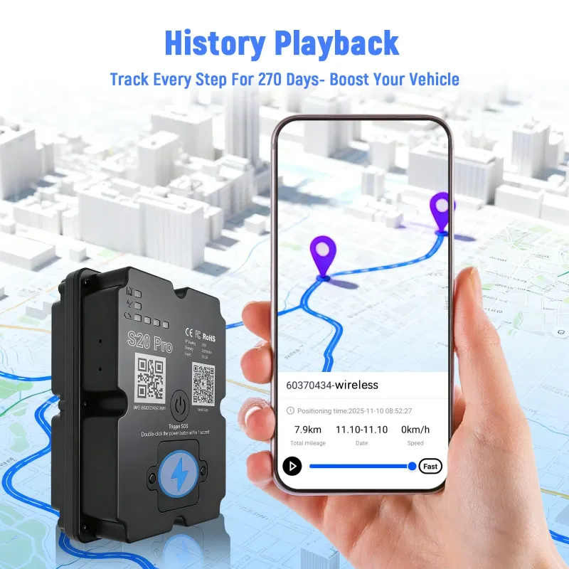 Magnetic GPS Tracker for Vehicles 4