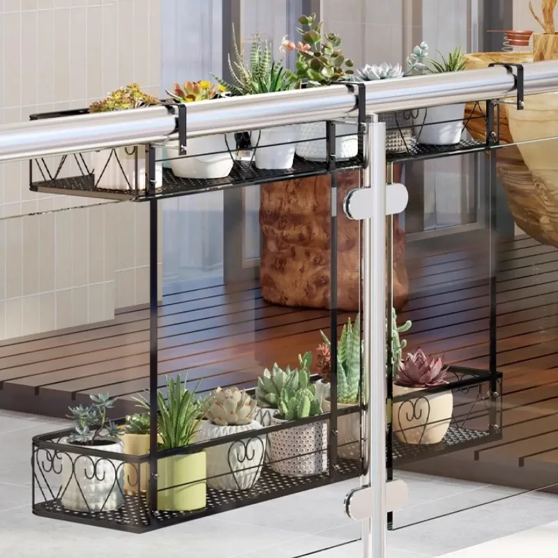 Multi-Tier Balcony Plant Stand 4