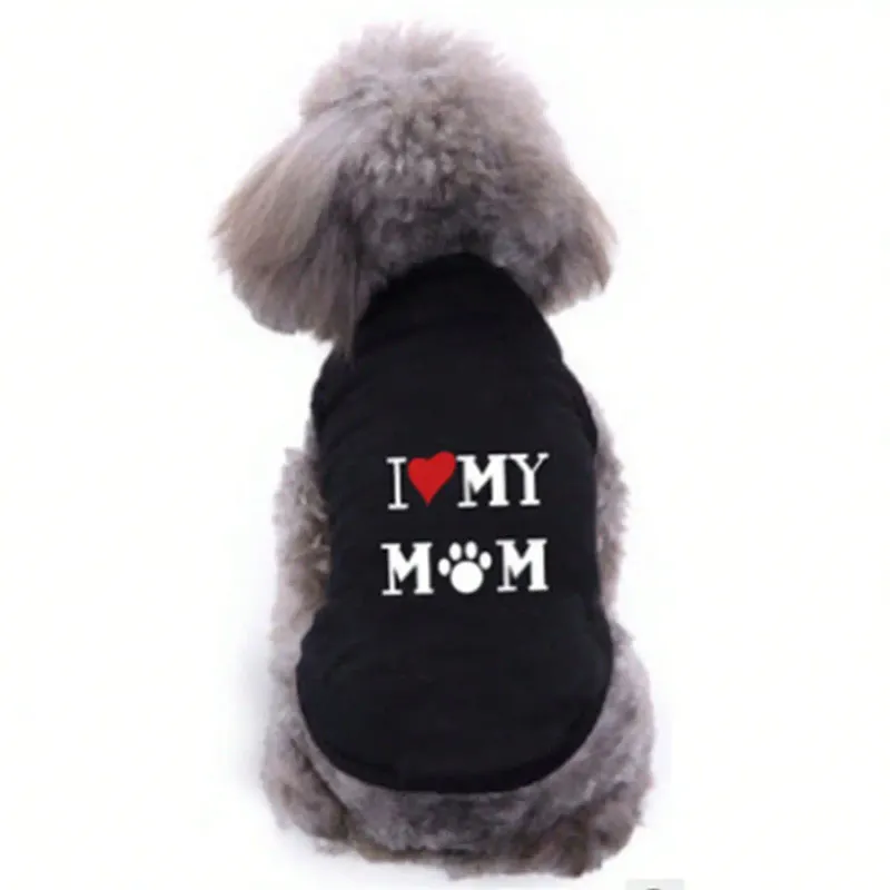 Lovely Pet Print Vest T-Shirt 4