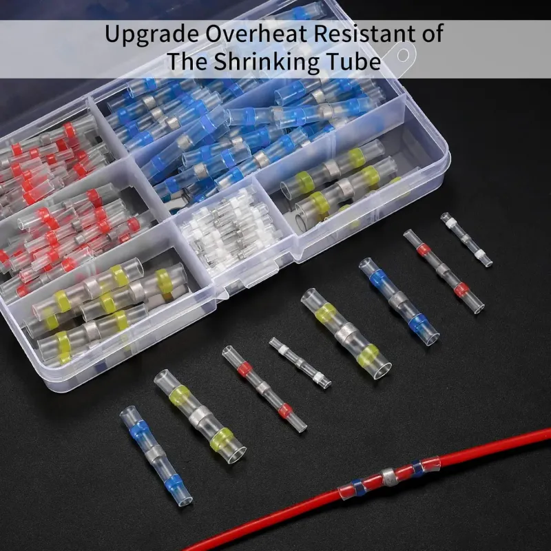 Solder Seal Heat Shrink Wire Connectors 100pcs 1
