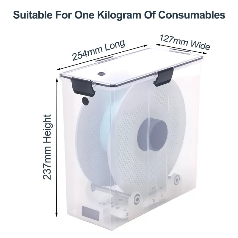 3D Printer Filament Dry Box & Storage Holder 6