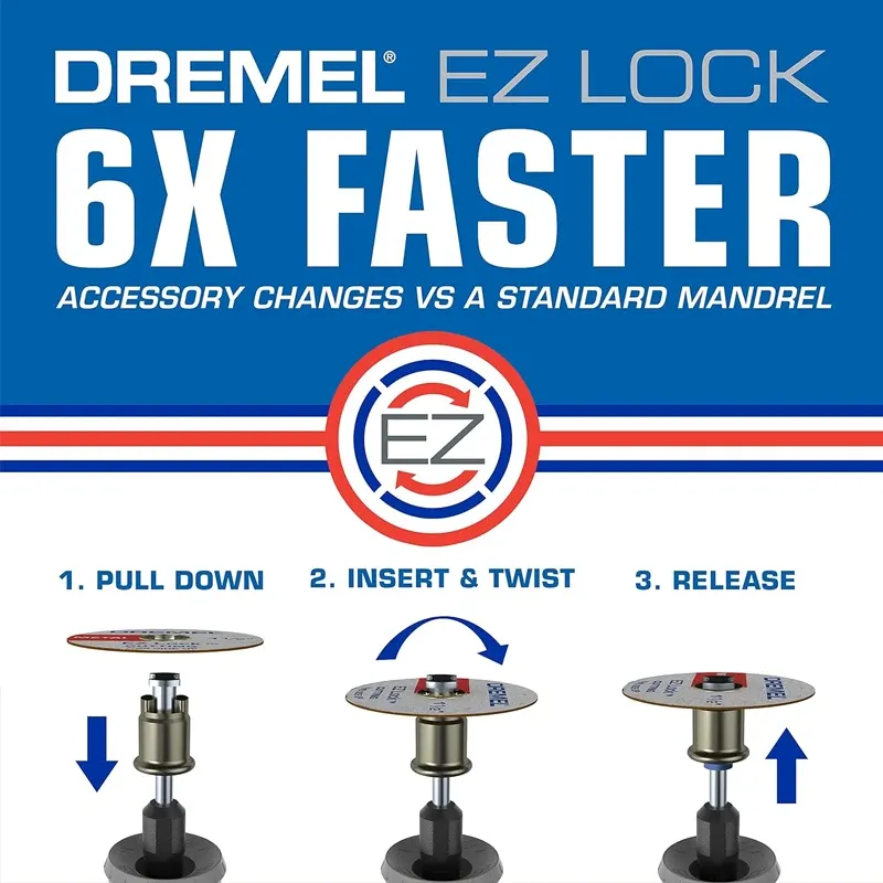 Dremel EZ Lock Cutting Kit 5Pcs 3