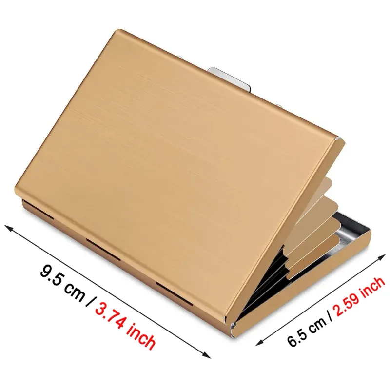 RFID Blocking Metal Card Holder 6