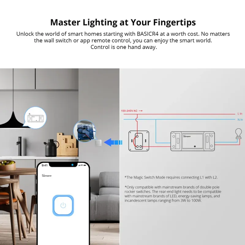 SONOFF BASICR4 WiFi Smart Switch 2