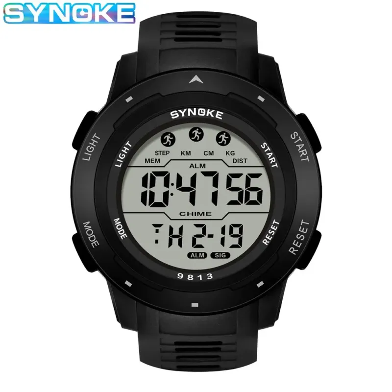 SYNOKE Men’s Digital Sports Watch with Alarm 6