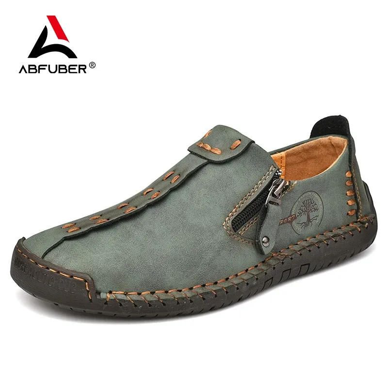 Handmade Leather Slip-On Loafers 5