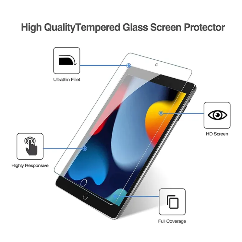 iPad 10.2" Tempered Glass Screen Protector 3