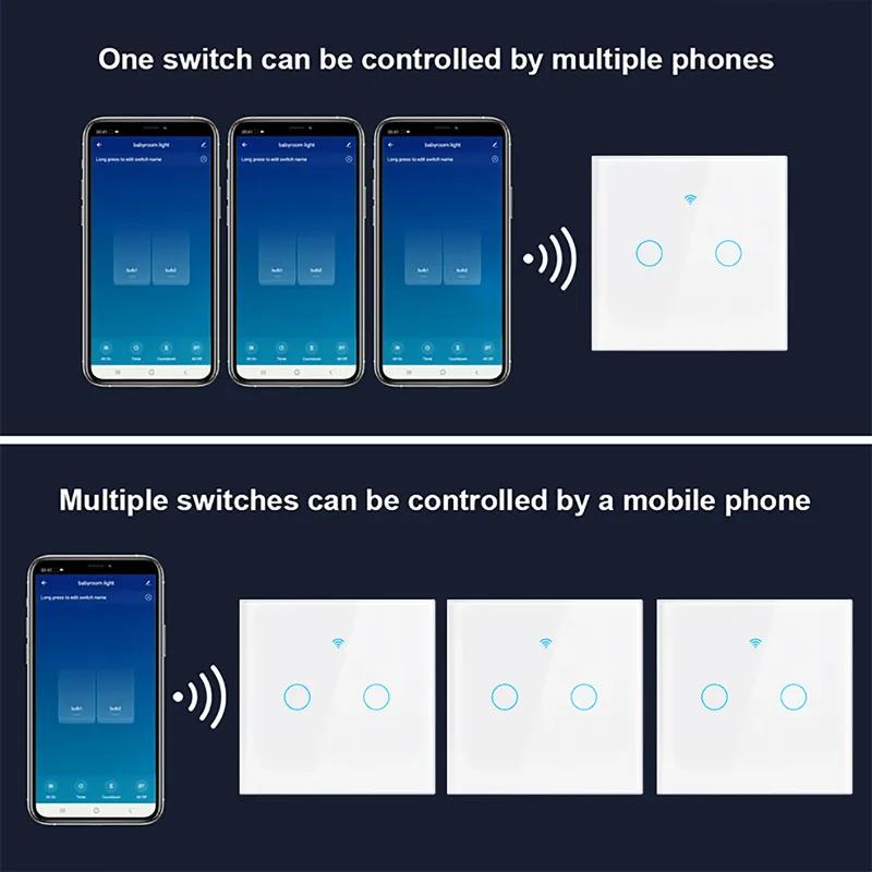 Tuya Smart WiFi Light Switch 6