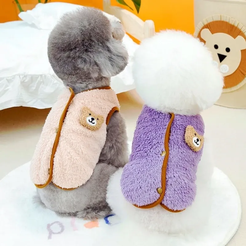 Winter Warm Pet Dog Vest Coat Sweater 3