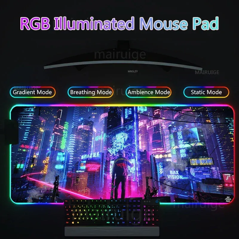 RGB LED Gaming Mouse Pad 1