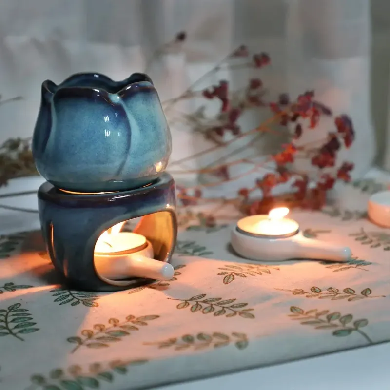 Ceramic Tealight Wax Warmer Spoon 6