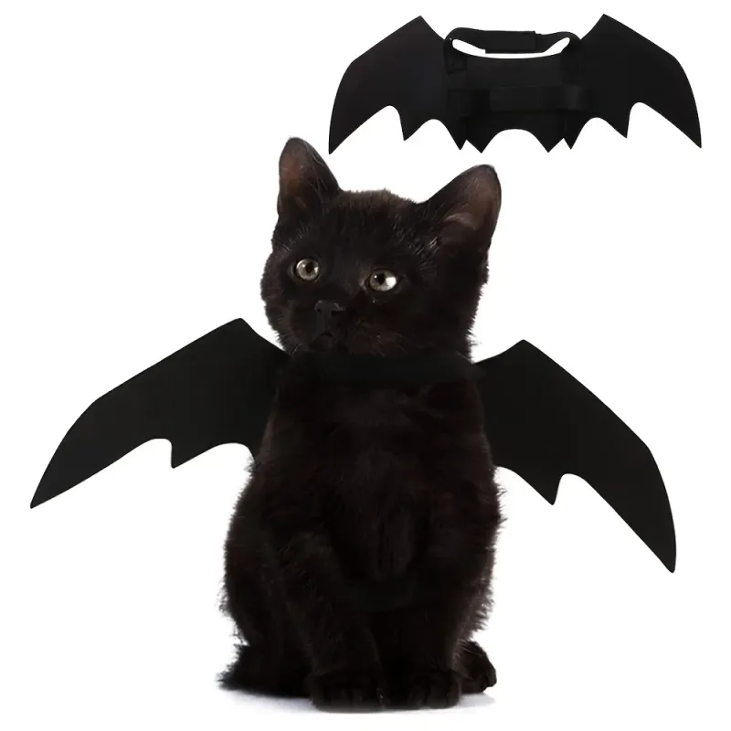 Bat Felt Wings Halloween Pet Costume 4