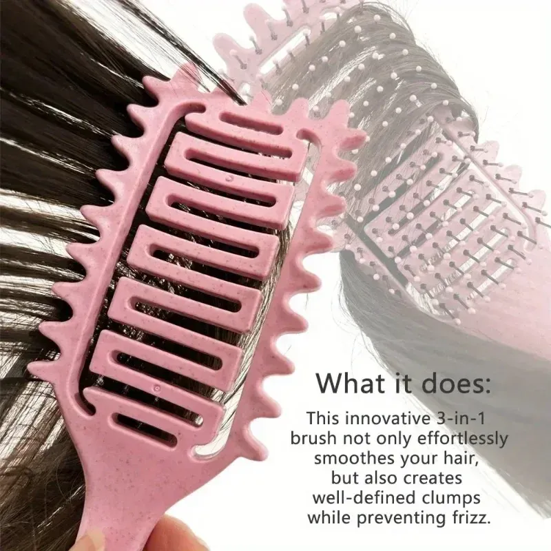 Curl Define Detangling Styling Brush 2
