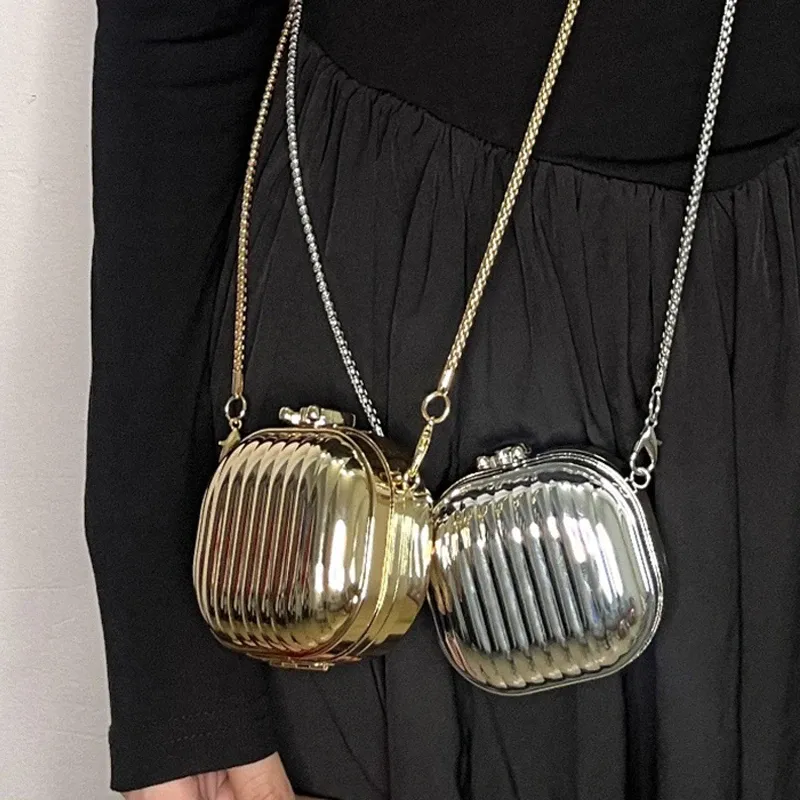 Metallic Acrylic Mini Crossbody Bag 6