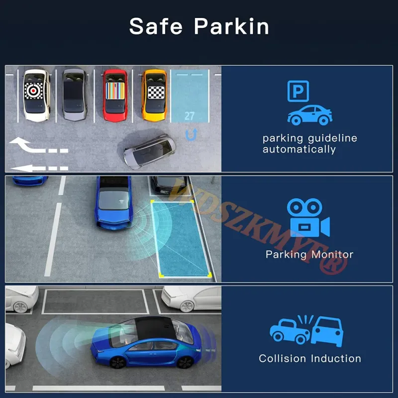 4-Channel WiFi Dashcam with 360° View 5