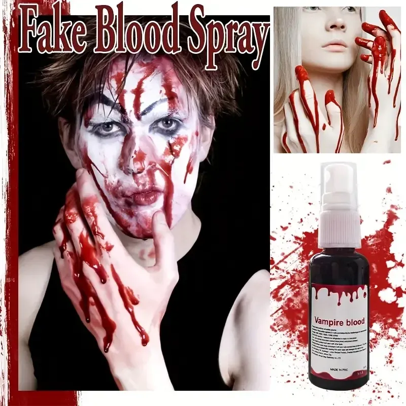 Halloween Fake Blood Spray Kit 4