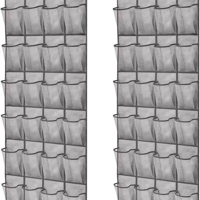 24-Grid Shoe Organizer Storage Rack 2